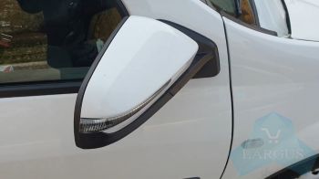 Накладки на зеркала заднего вида Лада Ларгус FL, окрашенные в цвет кузова