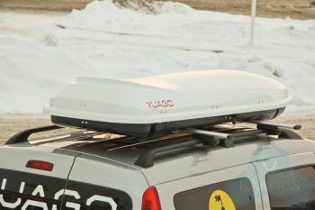 Багажник бокс на крышу YUAGO Cosmo (485 литров, 218 см)