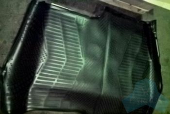 Ковер в багажник полиуретановый Лада Ларгус фургон