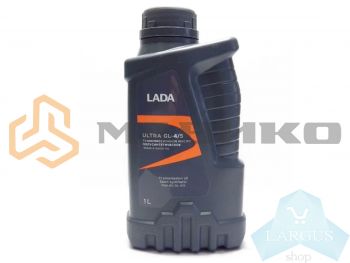 Масло трансмиссионное полусинтетика LADA ULTRA GL-4/5 75W-90, 1л