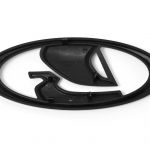 Эмблема Lada Largus FL черного цвета