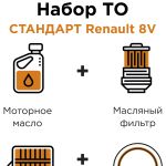 Набор ТО СТАНДАРТ Renault 8V