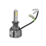 Комплект светодиодных ламп H1 для Рено Дастер, Логан 2, Сандеро 2 (A6 40вт 6000К 4600 Люмен), Sal-Man