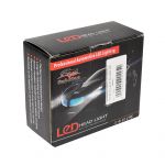 Комплект светодиодных ламп H1 для Рено Дастер, Логан 2, Сандеро 2 (A6 40вт 6000К 4600 Люмен), Sal-Man