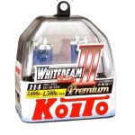 Лампа галогенная Koito Whitebeam III H4 4500K 12V 60/55W (135/125W)