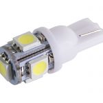 Лампа габаритов LED W5W (T10-5050-5SMD белый), Sal-Man