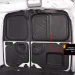 Обшивка задних дверей со скотчем 3М Lada (ВАЗ) Largus фургон 2012-